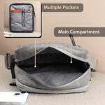 Wooum Crossbody Sling Bag for Men & Women – Water-Resistant Side Shoulder Bag with 2 Main Compartments & Zipper Pockets – Perfect for Office, Travel & Daily Use - Image 4