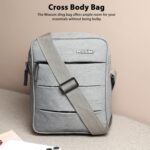 Wooum Crossbody Sling Bag for Men & Women – Water-Resistant Side Shoulder Bag with 2 Main Compartments & Zipper Pockets – Perfect for Office, Travel & Daily Use - Image 9