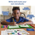 Skillmatics Storybook Art Kit - Create Adventure Stories, DIY Craft & Writing Kit with 300+ Stickers, Scrapbooking & Journal Activity, Gifts for Kids Ages 5, 6, 7, 8, 9, 10 - Image 4