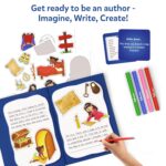 Skillmatics Storybook Art Kit - Create Adventure Stories, DIY Craft & Writing Kit with 300+ Stickers, Scrapbooking & Journal Activity, Gifts for Kids Ages 5, 6, 7, 8, 9, 10 - Image 5