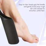 Beauté Secrets 2 Pieces Foot Scrubber, Foot Callus Scrubber, Double-Sided Colossal Foot Heel Scrubber Shaver Rasp Foot File and Callus Remover for Grit Exfoliates Removes Dead Skin - Image 5