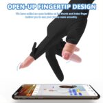 PALAY® Sun Protection Gloves for Women - Non-Slip Touch Screen, Breathable Ice Silk Cooling, Summer Outdoor Full Finger With Snap Button Closure for Cycling, Driving, Fishing - Image 4