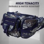 F Gear Trail Marpat Navy Camo Waist Pouch | 1 Compartment & 3 Pockets | Rugged Outdoor Waist Bag | Lightweight Water-Resistant Stylish & Comfortable Fanny Pack, Travel, Hiking & Cycling Pouch - Image 5
