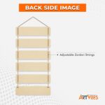 Artvibes Arabic Calligraphy Decorative Wall Hanging Ornaments Wooden Art Item for Living Room | Islamic Decoration | Wall Sculpture | Signs & Plaques | Art Painting | Gift Items (WH_3209N) - Image 7