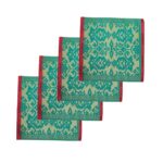 Cloud7 Plastic Aasan Prayer Mat | Outdoor Pooja Mat | Prayer Mat | Sitting Mats | Multi-Colour | Floor Mats | Square Design | Size 1.5 × 1.5 Feet | Set of 6 Pcs. - Image 4