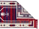 PRISCILLA Cotton Musallah Janamaz Mat 4 x 2 Feet - Islamic Prayer Mat for Muslims - Soft Meditation/Asan/Multipurpose Rug Travel Namaz Mat for Men & Women, 27 x 44 Inches, (Design 6) - Image 5