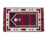 PRISCILLA Cotton Musallah Janamaz Mat 4 x 2 Feet - Islamic Prayer Mat for Muslims - Soft Meditation/Asan/Multipurpose Rug Travel Namaz Mat for Men & Women, 27 x 44 Inches, (Design 6) - Image 7