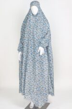 RBLISS CG Women's crepe Cotton Eharam/Ahram/Ihram for Hajj or Umrah/Abaya Hijab (Free Size)/ Islamic Prayer Long Dress- Assorted Design Print - Image 9