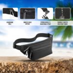 PEEPER Unisex Waist Bag, Multipurpose Utility Waist Pouch, Fanny Pack for Men, Cross Body Strap to Leg or Hip, for Motorcycling, Outdoor, Hiking, Adventure, and Travel Waist Bag for Women - Image 4