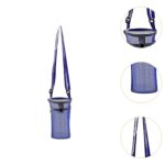 Water Bottle Carrier Trendy Water Bottle Sleeve for Trekking Camping Outdoor Blue| Sports Equipment | Outdoor Sports Gear | Exercise Gear - Image 9