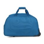 Aristocrat Enigma 52 Cm Polyester Softsided Cabin Size 2 Wheels Carry On Luggage Duffle Trolley Wheels - Blue, 28 Cm - Image 4