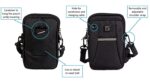 Unisex Sling Bag (Black) - Image 5