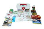 Tool Zone ® Travel Buddy Plastic First Aid Kit With Medicines useful for Domestic and Industrial use (Content -64 Pcs of Medicines with Plastic Milton Box) (1 Pc- White) - Image 3