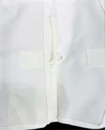 JANNAT Royal Towel Texture Ihram Combo of 4 with Ahram Belt, Cap and 7 Bead(Dana) Tazbi for Hajj and Umrah Ehram, White 5 Meter Top and Bottom Unstiched Fabric - Image 5