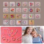 Niwlix Bracelet Making Kit for Girls, Jewellery Making Kit for Kids DIY Bead Set Making, Toys for Girls Age 6-12 Years Old (Rink Bracelet Kit) - Image 5