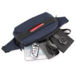 Wildhorn Crossbody Sling Bag for Men | Compact Waist & Chest Bag | Water-Resistant Travel Fanny Pack with Adjustable Strap for Daily Use, Hiking & Outdoor Activities (Blue) - Image 5