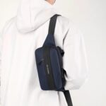 Wildhorn Crossbody Sling Bag for Men | Compact Waist & Chest Bag | Water-Resistant Travel Fanny Pack with Adjustable Strap for Daily Use, Hiking & Outdoor Activities (Blue) - Image 8