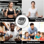 Digital Finger Counter Tally Counter for Jaap & Tasbeeh | Jaap Mala Counter | Handheld Click Counter for Prayer, Meditation, Sports & Counting Use (Ring-Steel Gry) - Image 6