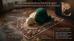 Premium Printed Janamaz - 2 x 4 Feet Large Size Prayer Mat with High-Definition Digital Print, Lightweight & Foldable Velvet Touch Namaz Mat for Home, Travel & Ramadan Gifting (Design 5) - Image 3