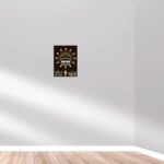 woopme ® Qibla Compass Arrow Direction Praying Sticker Wall Floor Decoration Prayer Room Home House Vinyl Printed Stickers L x H Size 4.5 Inch X 6 Inch - Image 4