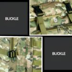 NFI essentials Hiking Bag, Military Print Travel Shoulder Backpack, Rucksack Duffle Bag with Shoe Compartment & Wet Clothes for Gym, Duffel Bag for Travelling, Camping & Trekking (Green) - Image 4