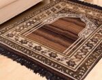 KETOSTICS® Anti-Skid Chenille Prayer Mat (Brown, Chenille, 4x2 Feet) - Image 4