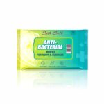 Antibacterial Wet Wipes – 50 Wipes (10 x 5 Travel Packs) | Kills 99% Germs, Alcohol-Free & Skin-Friendly | For Hands, Face, Surfaces & Travel Hygiene - Image 3