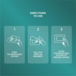 Antibacterial Wet Wipes – 50 Wipes (10 x 5 Travel Packs) | Kills 99% Germs, Alcohol-Free & Skin-Friendly | For Hands, Face, Surfaces & Travel Hygiene - Image 7