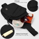 Travel Crossbody Chest Bags for Women Sling Bag for Stylish Shoulder Purse with Adjustable Strap Gift for Girls - Image 3