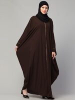 Front Open Kaftan With Pipin Work Made in Premium Nida Matte (Free Size) for Women and Girls - Image 4
