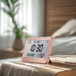 Muslim Prayer Clock Digital Clock Table Clock Party Azan Alarm Clock Islamic Gold White Screen - Image 8