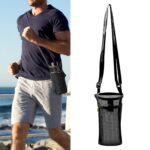 Water Bottle Carrier Trendy Water Bottle Sleeve for Trekking Camping Outdoor Black| Sports Equipment | Outdoor Sports Gear | Exercise Gear - Image 5