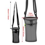 Water Bottle Carrier Trendy Water Bottle Sleeve for Trekking Camping Outdoor Black| Sports Equipment | Outdoor Sports Gear | Exercise Gear - Image 6