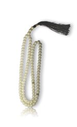 Tasbih Islamic Salat Prayer Tasbeeh Crystal 100 Beads (Pearl) For Unisex Adult - Image 4