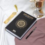 Shaded Quran Text Mushaf with Full Tracing & Bookmark | Ideal Book for Writing and Learning Quran Text | LargeSize;6.6*9.4 inch/17*24cm,Perfect Ramadan,Eid,Umrah Gift for Muslim Women Men Child(Black) - Image 3