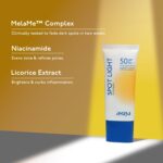 ASAYA | Spot Light Depigmenting Sunscreen SPF 50 PA++++ | In-VIVO Tested | Niacinamide + Licorice Extract | Oil-Free, No White Cast, Daily Sunscreen For All Skin Types | 50 g - Image 4