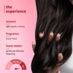 Plum Hibiscus & Ceramides Long & Healthy Shampoo | Hydrates Dry and Damaged Hair, Prevents Split Ends, Repairs Damage |Contains Hibiscus Extracts, Ceramides |100% Vegan | 250ml - Image 3