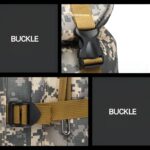 NFI essentials Hiking Bag, Military Print Travel Shoulder Backpack, Rucksack Duffle Bag with Shoe Compartment & Wet Clothes for Gym, Duffel Bag for Travelling, Camping & Trekking (Beige) - Image 8