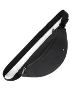 Destinio Waist Bag for Man Woman - Water Repellent Fabric, Waterproof Zippers & Back Pocket - Large Travel Waist Pouch, Fanny Pack, Belt & Hip Bag for Hiking - Black - Image 3