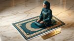 Premium Printed Janamaz - 2 x 4 Feet Large Size Prayer Mat with High-Definition Digital Print, Lightweight & Foldable Velvet Touch Namaz Mat for Home, Travel & Ramadan Gifting (Design 3) - Image 4
