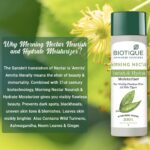 Biotique Morning Nectar Flawless Skin Moisturizer l Prevents Dark spots, Blackheads and Blemishes l Visibly Flawless Skin l Nourishes and Hydrates Skin l All Skin Types l 120ml - Image 4