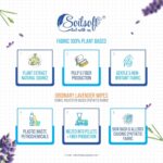 Soilsoft Lavender Blossom Wet Wipes 25 Sheets Purple Pack Alcohol Free pH Balanced Soft Texture Paraben Free Soothing Cleansing Moisturising Skin Care Travel Friendly Resealable Gentle Daily Use (pack of 1) - Image 4