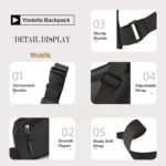 Yindella Waterproof Anti-Theft Chest Bag Crossbody Waist Bag Sling Bag with Adjustable Strap Lightweight Side Shoulder Bag for Outdoor, Travel Hiking Sports and Daily Use for Men and Women - Image 4
