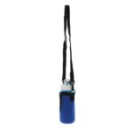 Portable Neoprene Water Bottle Cover with Zipper & Removable Suspenders| Camping Gear | Hiking Equipment | Trekking Accessories - Image 4