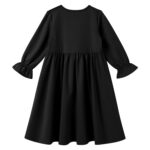 IWEMEK 2PCS Newborn Baby Girls Muslim Abaya Prayer Dress with Hijab Islamic Middle East Arab Dubai Robe Ramadan Eid Clothes - Image 7