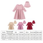 IWEMEK 2PCS Newborn Baby Girls Muslim Abaya Prayer Dress with Hijab Islamic Middle East Arab Dubai Robe Ramadan Eid Clothes - Image 8