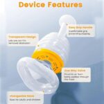 1Set, Portable Life-Saving Anti-Choking Device – Emergency Suction Tool with 2 Masks for Adults & Children – Compact, Reusable First Aid Kit for Home, Travel, Office, Car, and Outdoor Safety - Image 2