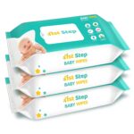 1st Step Baby Wet Wipes Enriched With Aloe-Vera And Jojoba Oil (80Pcs, Pack Of 3) - Image 2