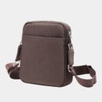 Imperial Waterproof Passport Travel Sling Bag – Anti Theft Organizer for Daily & Travel Use – Brown - Image 5