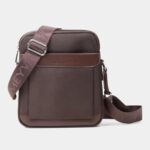 Imperial Waterproof Passport Travel Sling Bag – Anti Theft Organizer for Daily & Travel Use – Brown